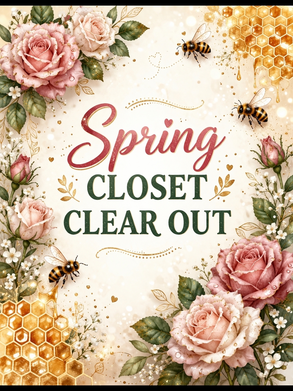 Live Show Unlisted Flyer! Kyle And Amandas Spring Closet Clear Out!!!